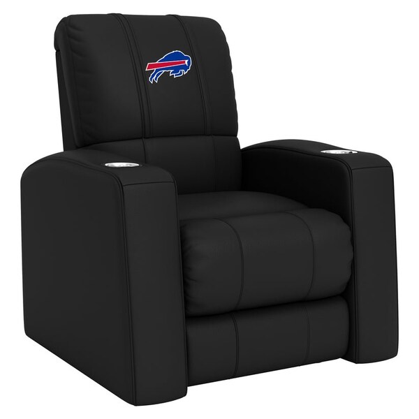 Dreamseat Home Theater Recliner with Buffalo Bills Primary Logo XZ418301RHTCDBLK-PSNFL20015 - main